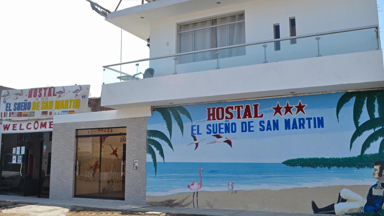 Hostal El Sueno De San Martin Паракас Экстерьер фото